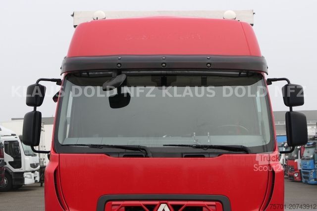 Tenteli düz yataklı kamyon RENAULT DWide 18.320 Pritsche Plane Vollluft XL-Tank LBW
