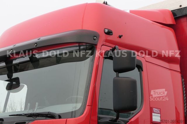 Tenteli düz yataklı kamyon RENAULT DWide 18.320 Pritsche Plane Vollluft XL-Tank LBW