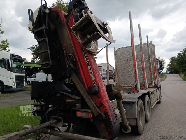 Houttransportwagen VOLVO FH500 6x4R Globe RETARDER EPSILON M13Z FullOptio