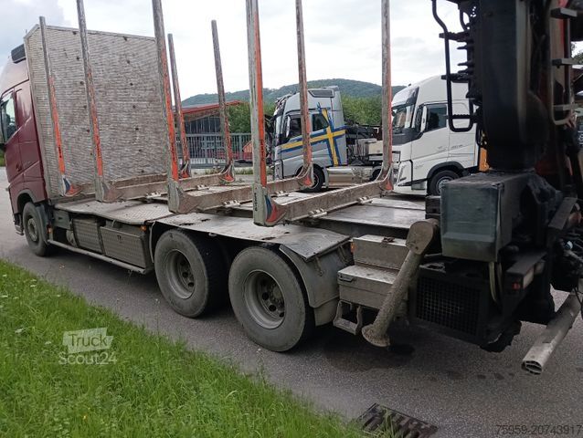 Houttransportwagen VOLVO FH500 6x4R Globe RETARDER EPSILON M13Z FullOptio