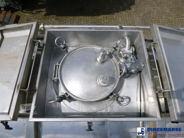 Nádrž Burg Chemical tank inox L4BH 22.5 m3 / 1 comp