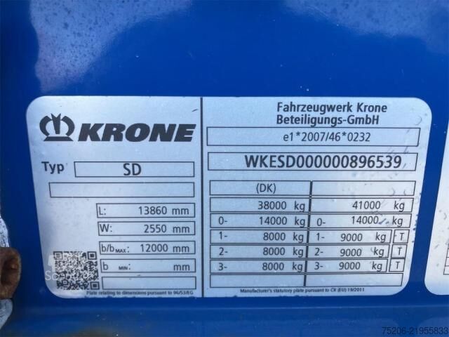 Oplegger Krone Profi Liner Standard