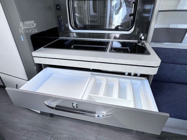 Caravan HOBBY Excellent 495 WFB 1800 kg Auflastung