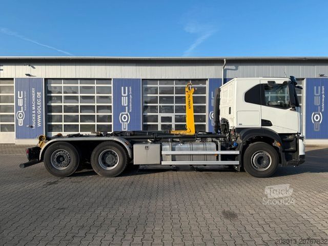 Camion scarrabile IVECO X-Way 480 6x2 Abrollkipper Palfinger PH T20 SLD5
