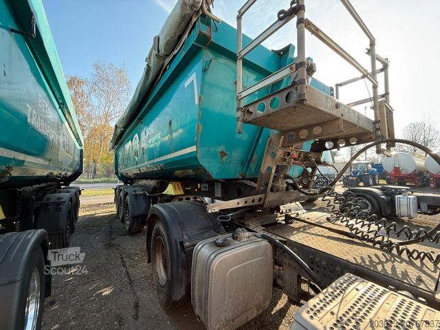 Semirimorchio ribaltabile SCHMITZ CARGOBULL Sattelanhänger Kipphydraulik 3 ACHS