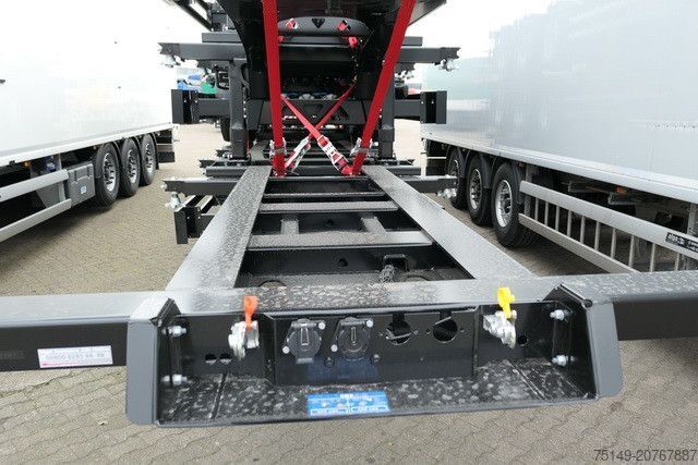 Semi-remorque à carrosserie interchangeable KÖGEL S24-2, ADR, 2x Lift, 20/30/40 Fuß Container, SAF