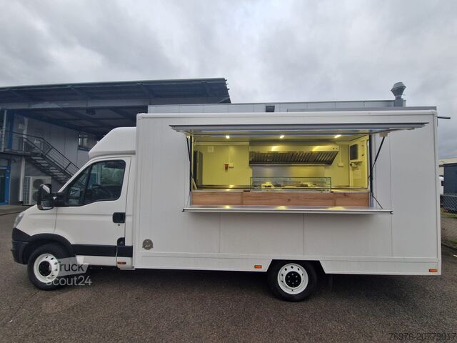 Camionnette de vente, food truck, snack truck Iveco Food Truck, Imbisswagen, Küche ist Neu