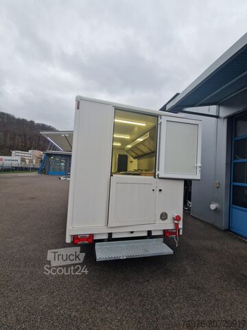 Camionnette de vente, food truck, snack truck Iveco Food Truck, Imbisswagen, Küche ist Neu
