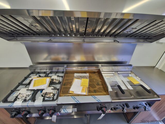 Camionnette de vente, food truck, snack truck Iveco Food Truck, Imbisswagen, Küche ist Neu