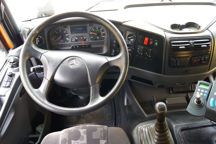 Jeřáb na nákladním automobilu Mercedes-Benz AXOR 1829 BB 4x4 /Palfinger PK 12001/MEILLER/Winterdienst