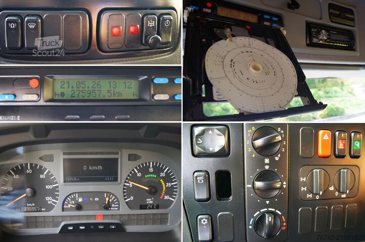 Jeřáb na nákladním automobilu Mercedes-Benz AXOR 1829 BB 4x4 /Palfinger PK 12001/MEILLER/Winterdienst