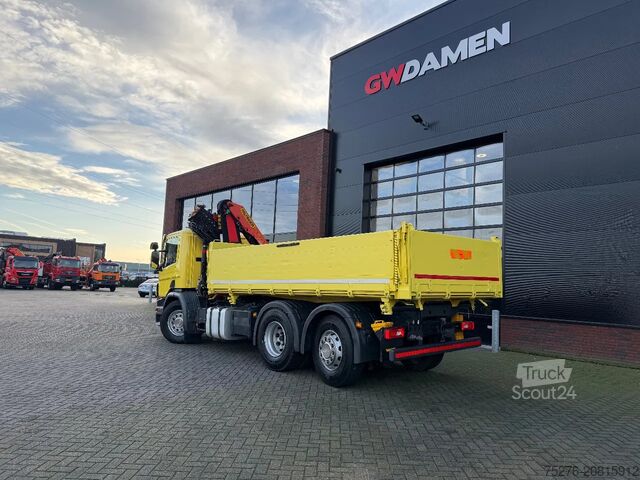 Ribaltabile su 3 lati Scania P360 6x2 3 zijdige Kipper/ Palfinger PK 18002-E...