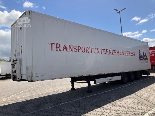 Skåpsemitrailer Krone Dry Liner Mega