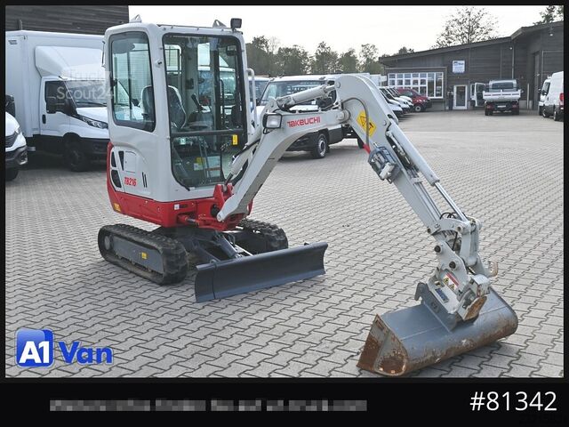 Customized van TAKEUCHI Takeuchi TB216 V2 Minibagger, Schnellwechsler