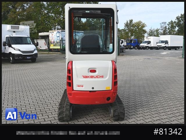 Customized van TAKEUCHI Takeuchi TB216 V2 Minibagger, Schnellwechsler