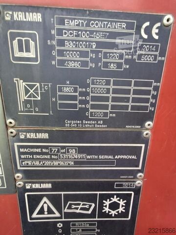 Kalmar DCF100-45E7 Kalmar DCF100-45E7