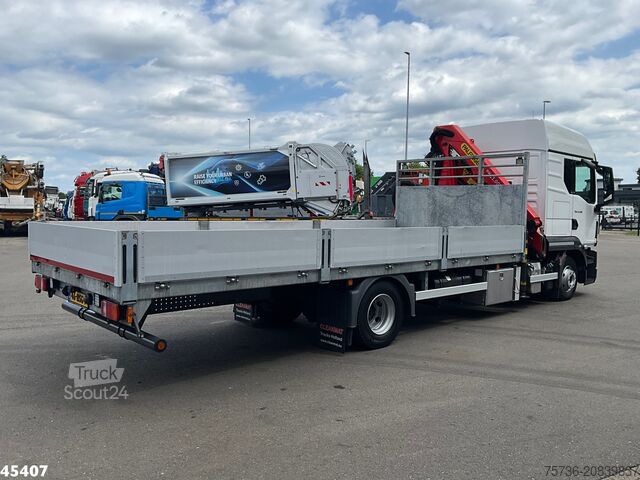 Crane truck MAN TGL 12.220 Euro 6 Palfinger 11 Tonmeter laadkra...