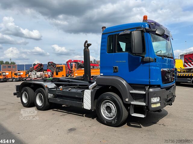Hook arm system MAN TGS 26.400 6x4 Manual Full Steel Just 327.817 km!