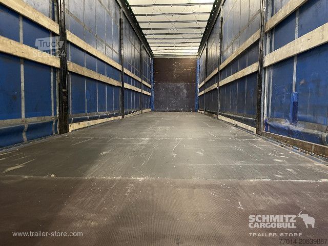 Semi-remorque bâchée Berger Curtainsider Mega