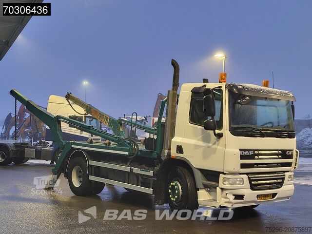 Portalarmsystem DAF CF75.310 4X2 NL-Truck 14tons Hiab Skiploader Au...