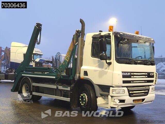 Portalarmsystem DAF CF75.310 4X2 NL-Truck 14tons Hiab Skiploader Au...