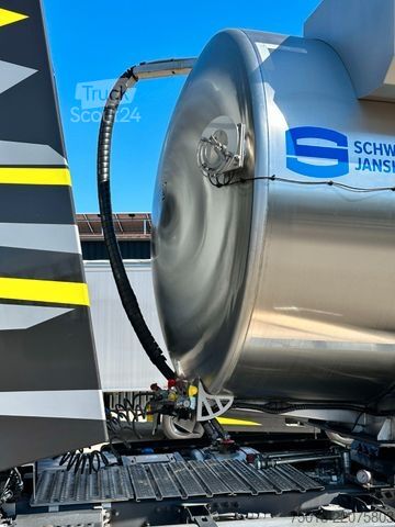 Semi-reboque tanque  SCHWARTE JANSKY Hochleistungs-Zubringer, MIETEN?