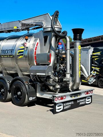 Semi-reboque tanque  SCHWARTE JANSKY Hochleistungs-Zubringer, MIETEN?