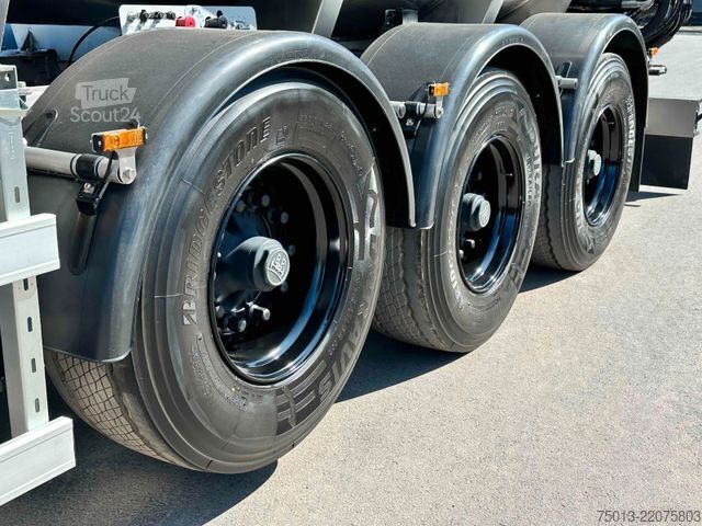 Semi-reboque tanque  SCHWARTE JANSKY Hochleistungs-Zubringer, MIETEN?