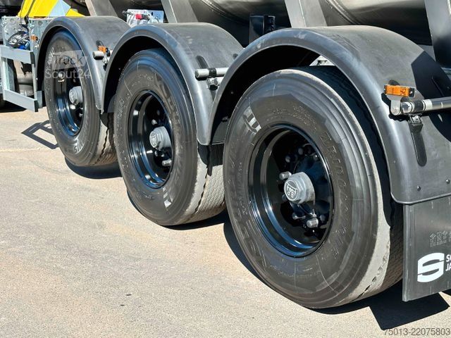 Semi-reboque tanque  SCHWARTE JANSKY Hochleistungs-Zubringer, MIETEN?