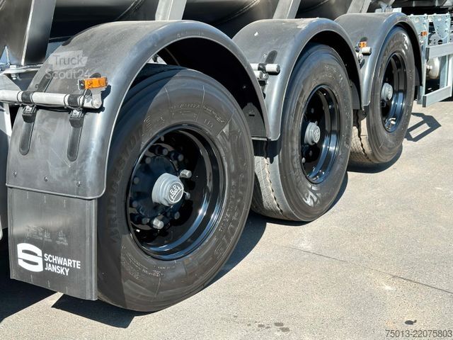Semi-reboque tanque  SCHWARTE JANSKY Hochleistungs-Zubringer, MIETEN?
