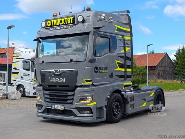 Standard trækkerunit MAN TGX 18.560 LL SA mit D30 Motor, Kipphydr, MIETE?
