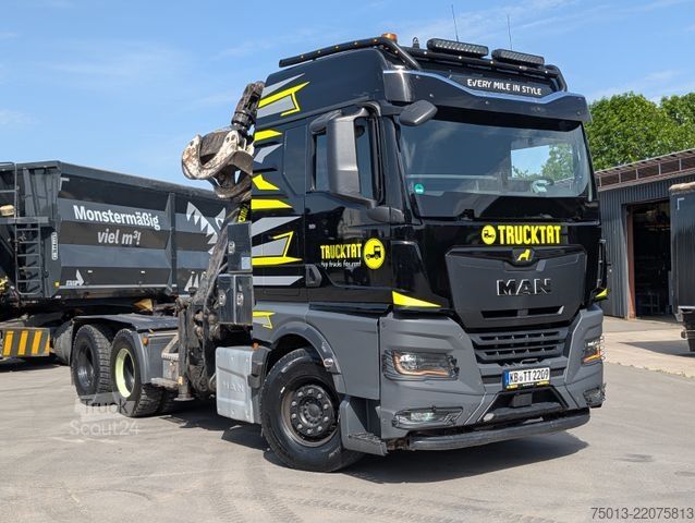 Влекач MAN TGX 33.510 BL SA 6x4 mit EPSILON S260Z96, MIETE?