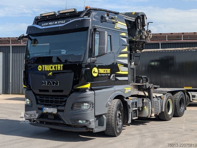 Влекач MAN TGX 33.510 BL SA 6x4 mit EPSILON S260Z96, MIETE?