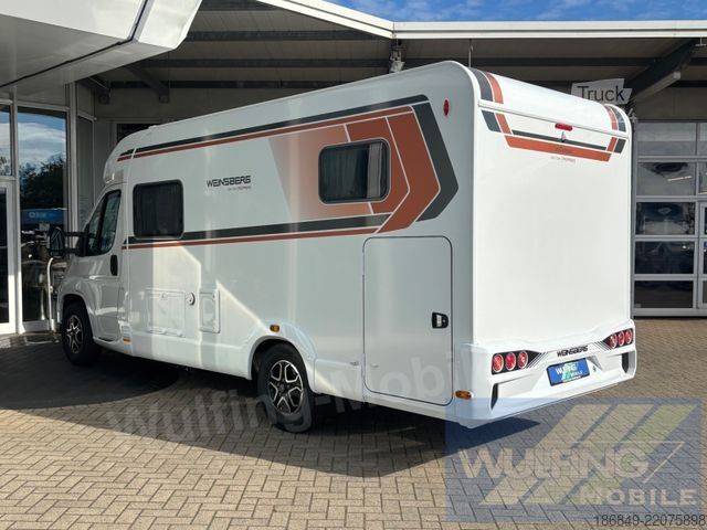 Autorulotă semi-integrată WEINSBERG CaraCompact 600 MEG Pepper Fiat 2x Klima 2026