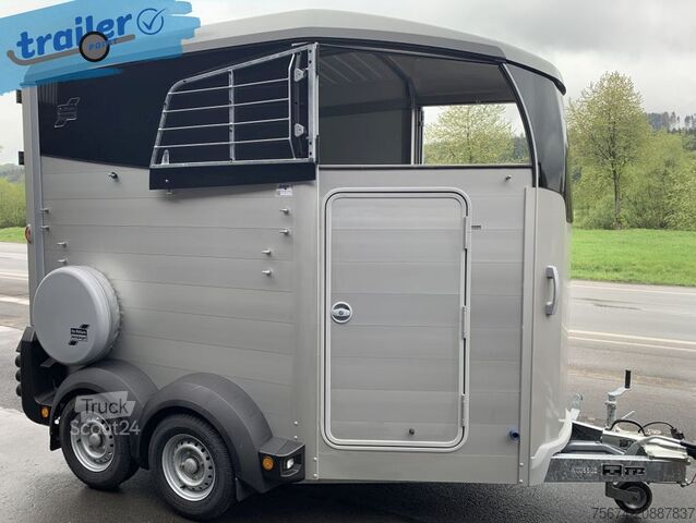 Horse transport trailer Ifor Williams Pferdeanhänger HBX506 Sattelkammer 2,6t.