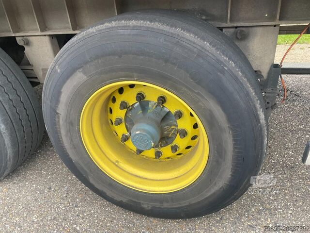 Remorca platformei Haan OPL45 Heavy Duty / Rungen-Potholes /BPW / 2x Li...