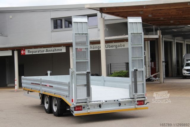 Zema kravnes piekabe WOERMANN Bau HL 119.62/247