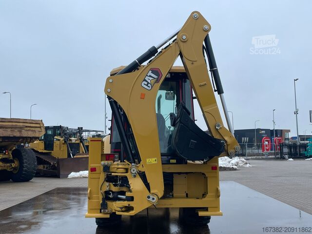 Ekskavatoriaus ir krautuvo derinys Caterpillar 424 4x4 Backhoe Loader