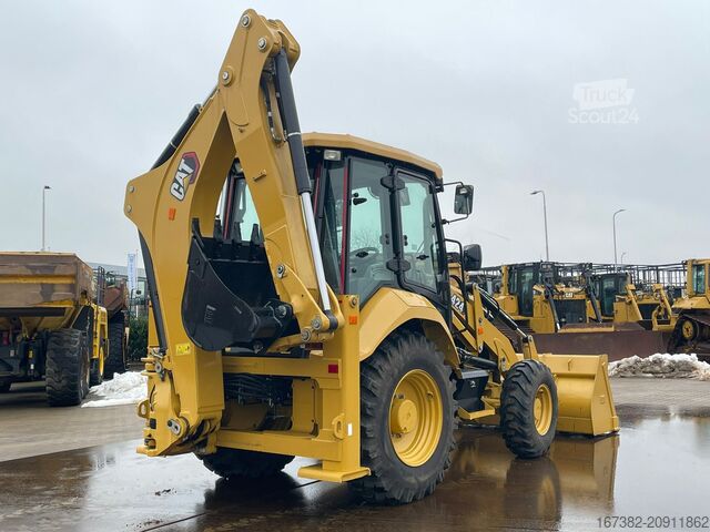 Ekskavatoriaus ir krautuvo derinys Caterpillar 424 4x4 Backhoe Loader