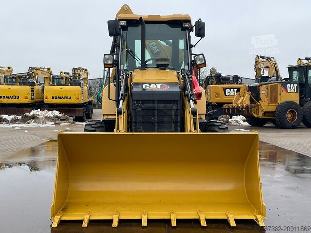 Ekskavatoriaus ir krautuvo derinys Caterpillar 424 4x4 Backhoe Loader