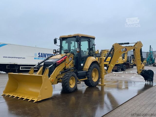 Ekskavatoriaus ir krautuvo derinys Caterpillar 424 4x4 Backhoe Loader