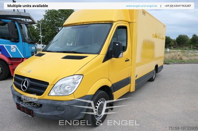 Κλειστό βαν mercedes-benz SPRINTER 310 CDI MAXI EURO-5 CoC KOFFER REGALE KAMERA DURCHGANG