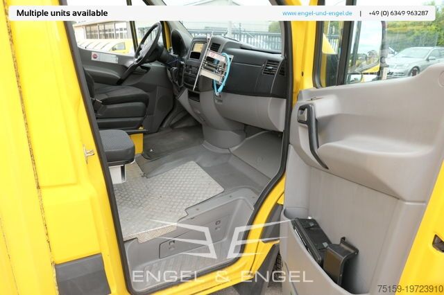 Dobozos furgon mercedes-benz SPRINTER 310 CDI MAXI EURO-5 KOFFER REGALE KAMERA DURCHGANG