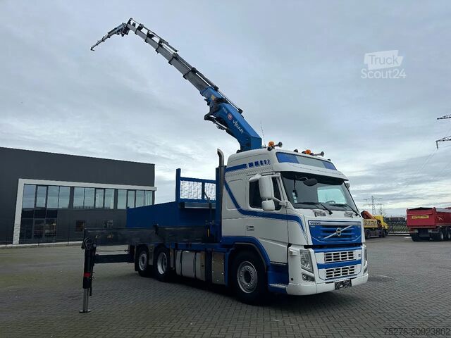 Kranbil Volvo FM 420 6x2 Trekker/Bakwagen HMF 4720 + Flyjib ,...