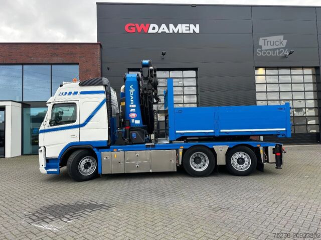 Kranbil Volvo FM 420 6x2 Trekker/Bakwagen HMF 4720 + Flyjib ,...