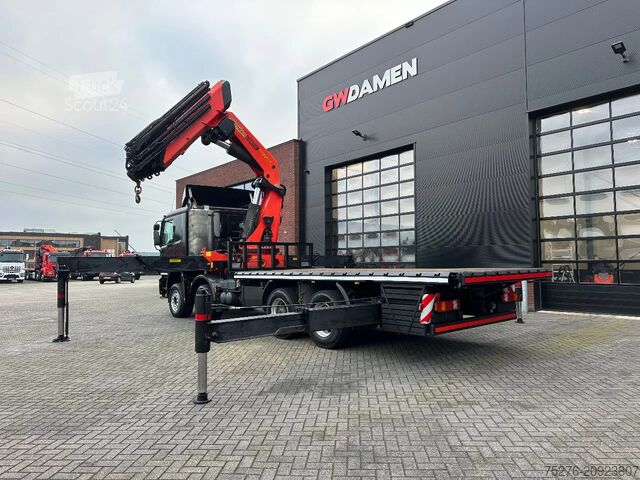 Autogru Mercedes-Benz Actros 4144 8x4 Palfinger PK 85002 9x hydr winc...