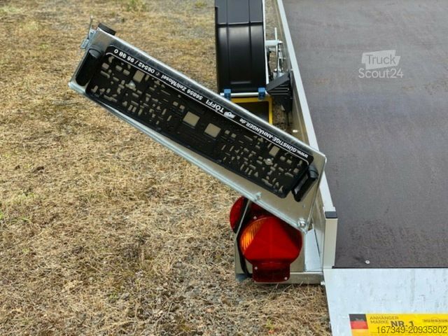 Автомобільний автовоз-причіп HUMBAUR HKT 183117 S - absenkbarer Smartanhänger