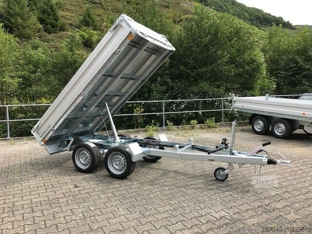 Трьохсторонній самоскидний причіп HUMBAUR HUK 272715 - 2.700kg elektrisch kippbar!