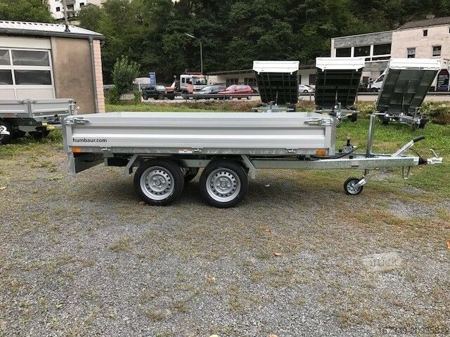 Трьохсторонній самоскидний причіп HUMBAUR HUK 272715 - 2.700kg elektrisch kippbar!