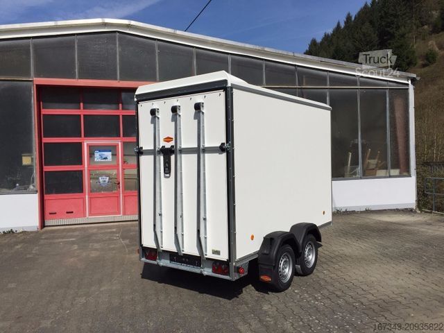 Kofferanhänger BÖCKMANN KT 3015/27 M - mit Auffahrrampe